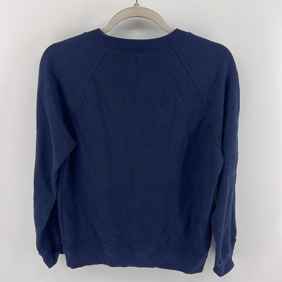 J. Crew embellished beaded sequin crewneck pullover sweatshirt sz S - Picture 5 of 5